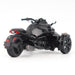 Can-Am Spyder F3 3-Wheel Motorcycle in Steel Black Metallic - Diecast Master 1/32 - 60018 Passion Diecast