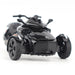Can-Am Spyder F3 3-Wheel Motorcycle in Steel Black Metallic - Diecast Master 1/32 - 60018 Passion Diecast