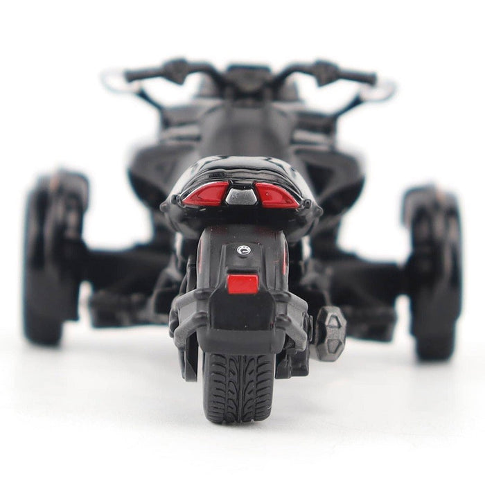 Can-Am Spyder F3 3-Wheel Motorcycle in Steel Black Metallic - Diecast Master 1/32 - 60018 Passion Diecast