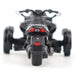 Can-Am Spyder F3 3-Wheel Motorcycle in Steel Black Metallic - Diecast Master 1/32 - 60018 Passion Diecast