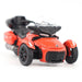Can-Am Spyder F3 Limited Special Series 3-Wheel Motorcycle in Viper Red - Diecast Master 1/32 - 60020 Passion Diecast