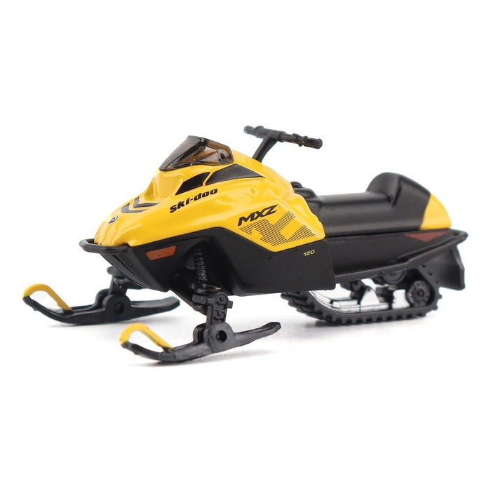 Ski-Doo Summit Expert Deep Snow Snowmobile in Manta Green - Diecast Master 1/32 - 60022