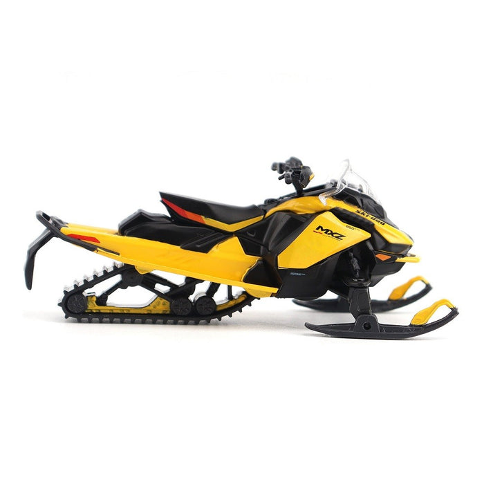 Ski-Doo Summit Expert Deep Snow Snowmobile in Manta Green - Diecast Master 1/32 - 60022