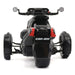 R/C - Can-Am Ryker Rally 3-Wheel Motorcycle in Black, White, and Red. - Remote Control - Diecast Master 1/6 - 30603