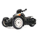 R/C - Can-Am Ryker Rally 3-Wheel Motorcycle in Black, White, and Red. - Remote Control - Diecast Master 1/6 - 30603