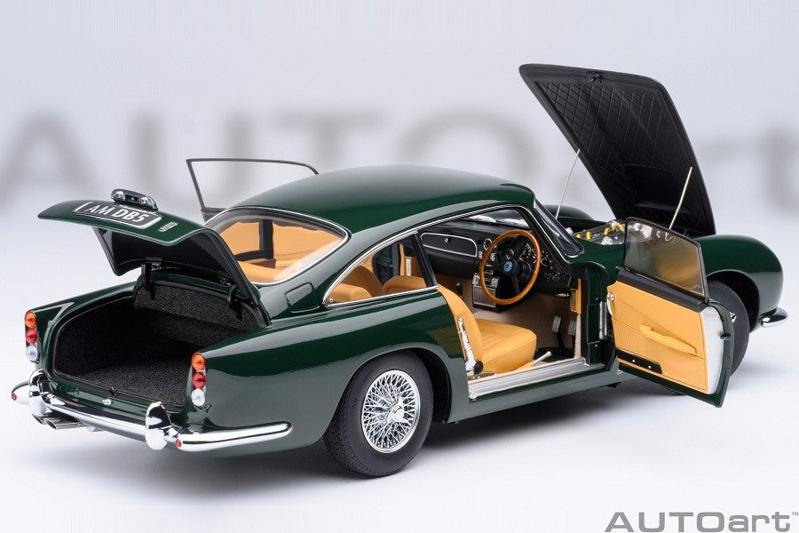 Aston Martin DB5 (British Racing Green) - Autoart 1/18 - 70286 - Passion Diecast 