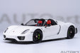 Porsche 918 Spyder Weissach Package (White with Red interior) - Autoart 1/18 - 77920 - Passion Diecast 