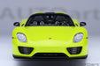 Porsche 918 Spyder Weissach Package (Acid Green) - Autoart 1/18 - 77921 - Passion Diecast 