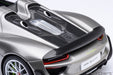 Porsche 918 Spyder Weissach Package (Liquid Metal Silver) - Autoart 1/18 - 77922 - Passion Diecast 