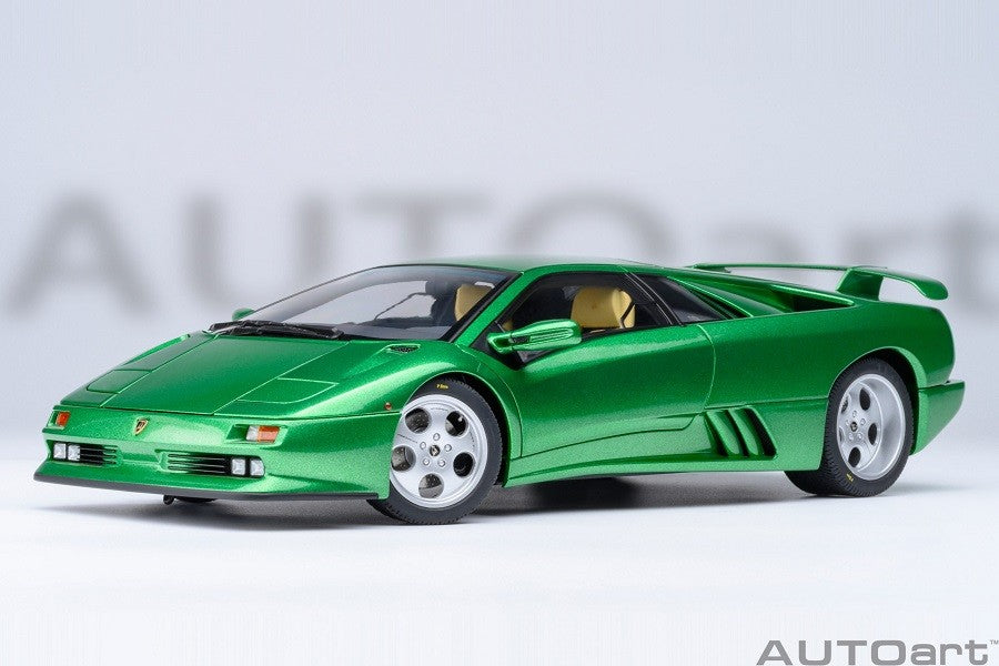 Lamborghini Diablo SE 30th Anniversary Edition (Verde Mic) - Autoart 1/18 - 79150 - Passion Diecast 