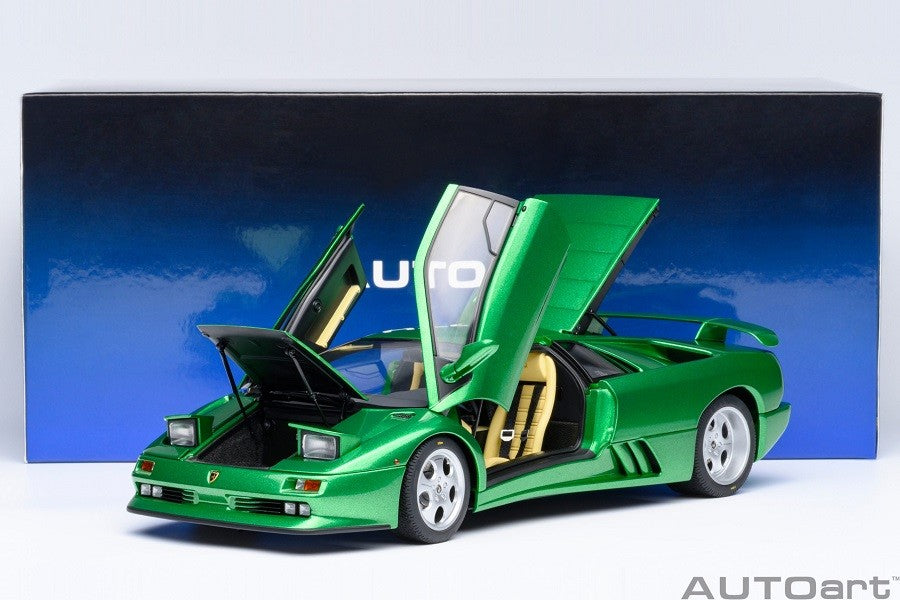 Lamborghini Diablo SE 30th Anniversary Edition (Verde Mic) - Autoart 1/18 - 79150 - Passion Diecast 