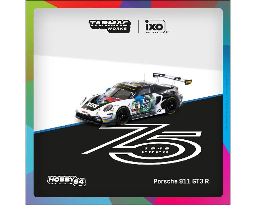 Porsche 911 GT3 R DTM 2023 Ayhancan Güven - White - Tarmac Works - 1/64 - T64-084-23DTM75