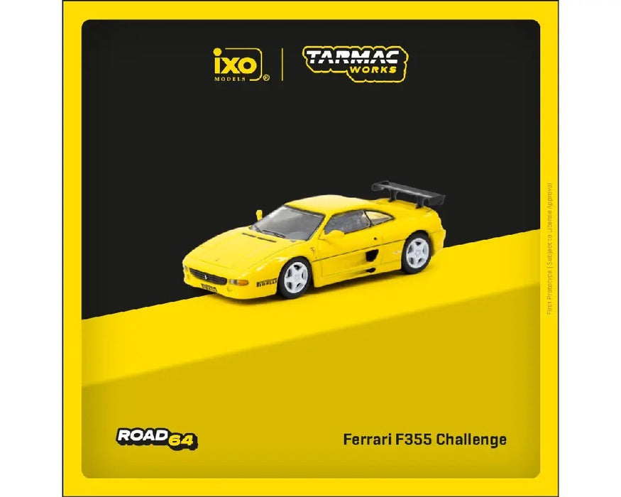 Ferrari F355 Challenge - Yellow - Tarmac Works - 1/64 - T64R-083-YL