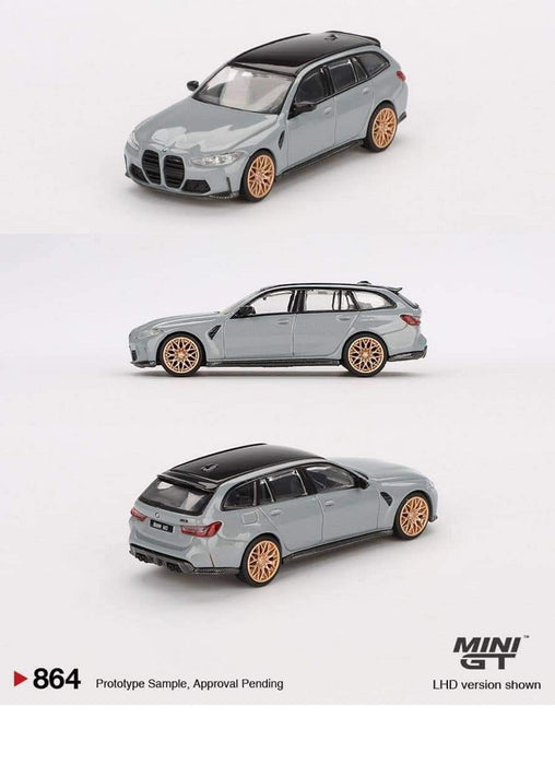 BMW M3 Competition Touring Brooklyn Grey - Mini GT - 1:64 - MGT00864 Passion Diecast