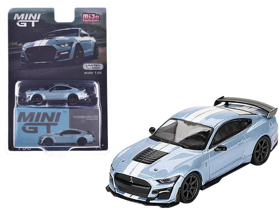 Ford Mustang Shelby GT500 Heritage Edition - Mini GT - 1:64 - MGT00758 Passion Diecast