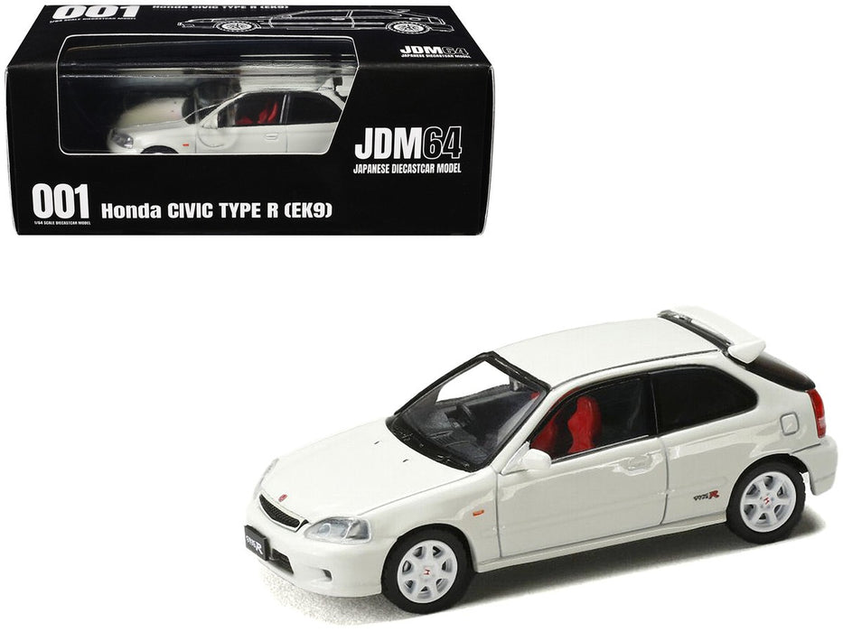 Honda Civic Type R (EK9) - Championship White - Hobby Japan - 1:64 - HJDM001-1 Passion Diecast