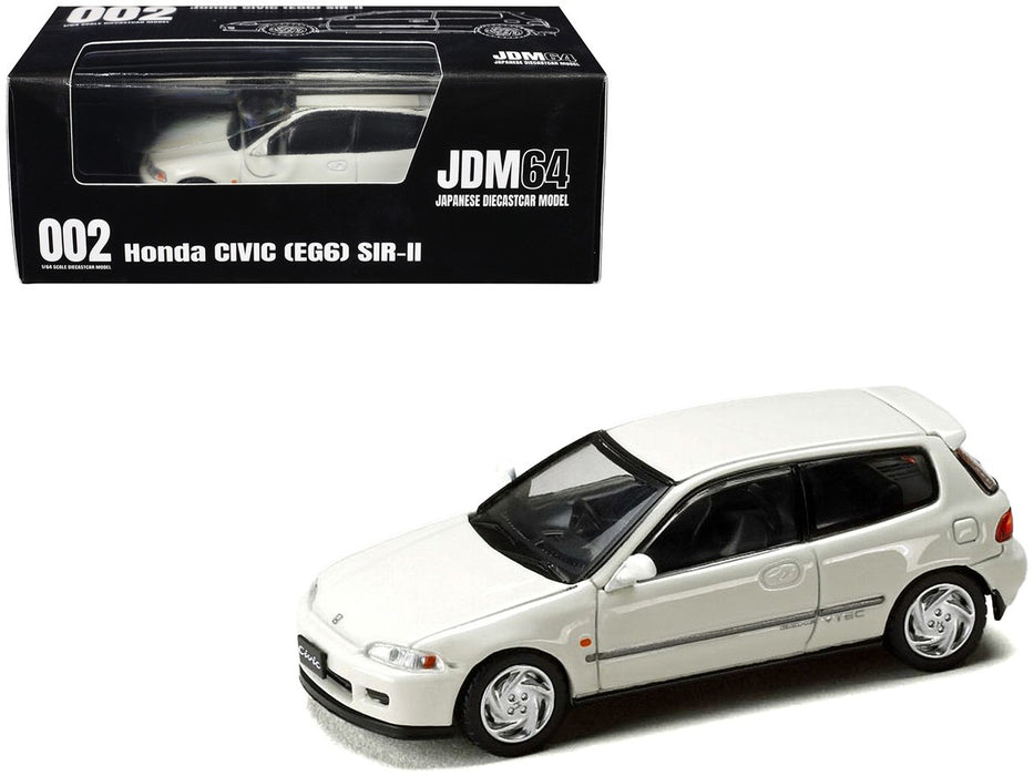Honda CIVIC (EG6) SIR-II - Frost White - Hobby Japan - 1:64 - HJDM002-5 Passion Diecast