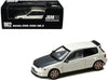 Honda Civic (EG6) SIR-II JDM Style - Frost White with Carbon Hood - Hobby Japan - 1:64 - HJDM002-7 Passion Diecast