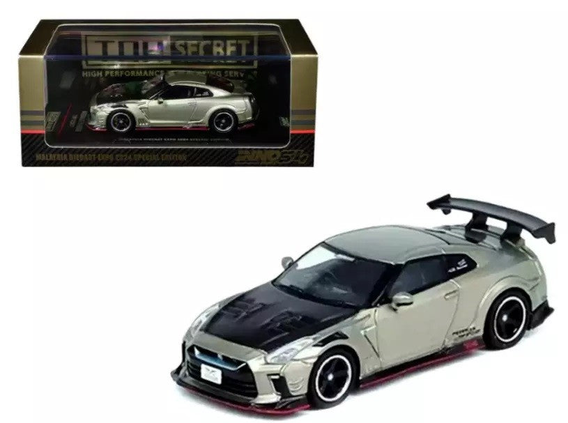 NISSAN GT-R (R35) TOP SECRET Malaysia Diecast Expo 2024 Special Edition - INNO 64 - 1/64 - IN64-R35TS-MDX24