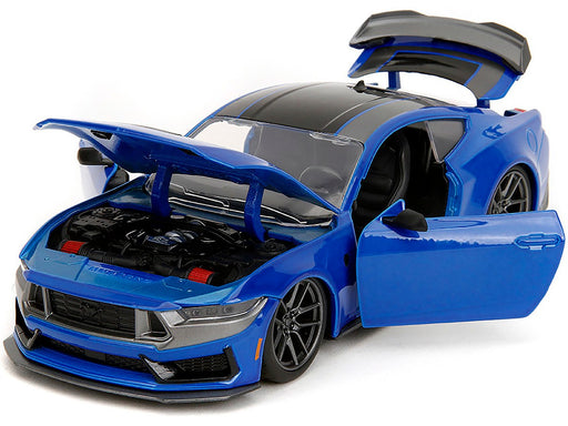 2024 Ford Mustang Dark Horse - Blue - Bigtime Muscle - Jada - 1/24 - 35276