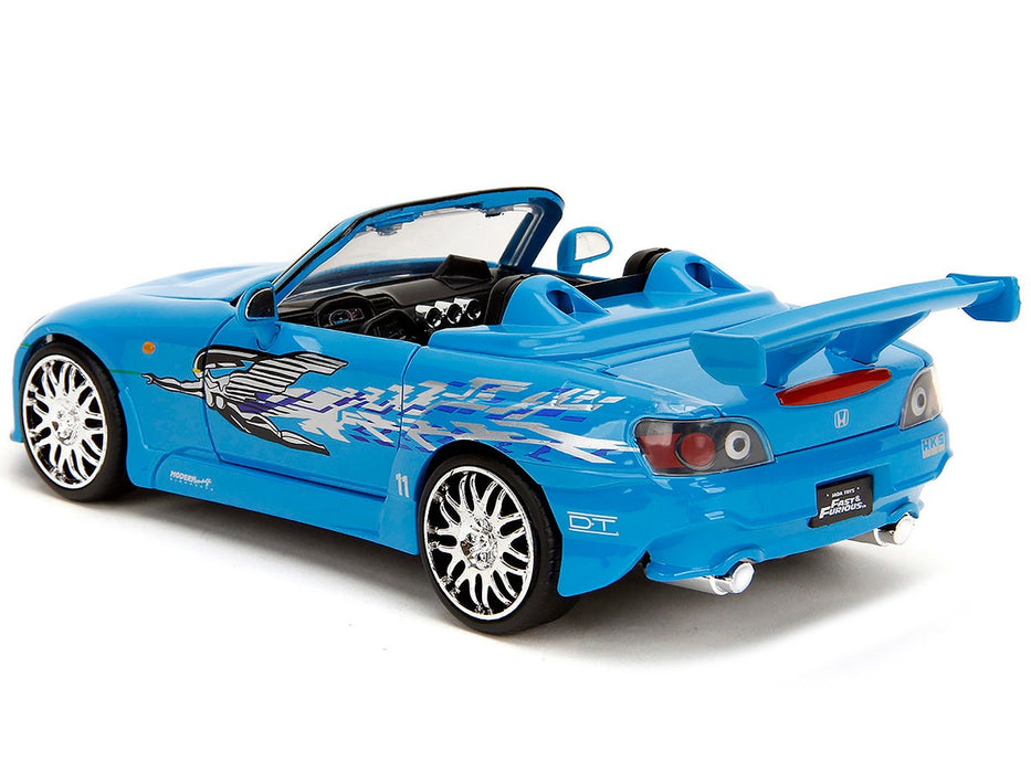 Sukis 2001 Honda S2000 w/Mias Integra Gfx (Blue) - Fast & Furious - Jada - 1/24 - 35875