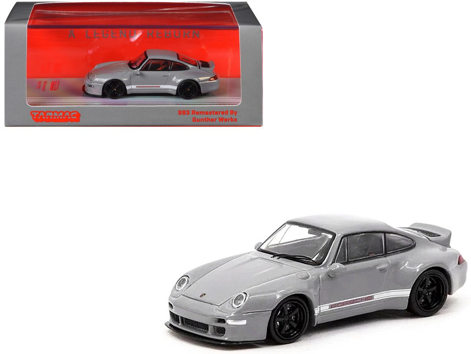 993 Remastered By Gunther Werks - Grey - Tarmac Works - 1/64 - T64R-TL054-GY Passion Diecast