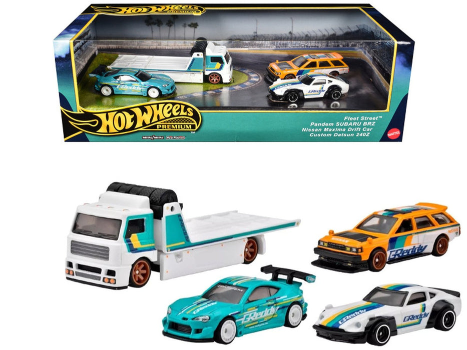 Greddy Set of 4 pieces Series Hot Wheels Premium 2024 Series T - GMH39-953T -  Passion Diecast