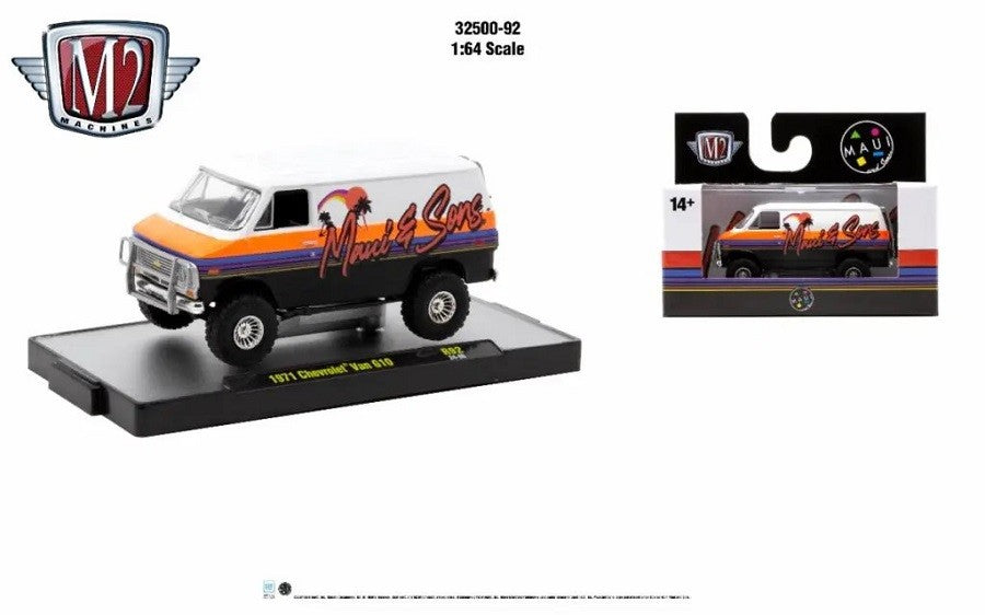 1976 Chevy Delivery Van - Auto-Thentics Release 92 - M2 Machine - 1:64 - 32500-92 D