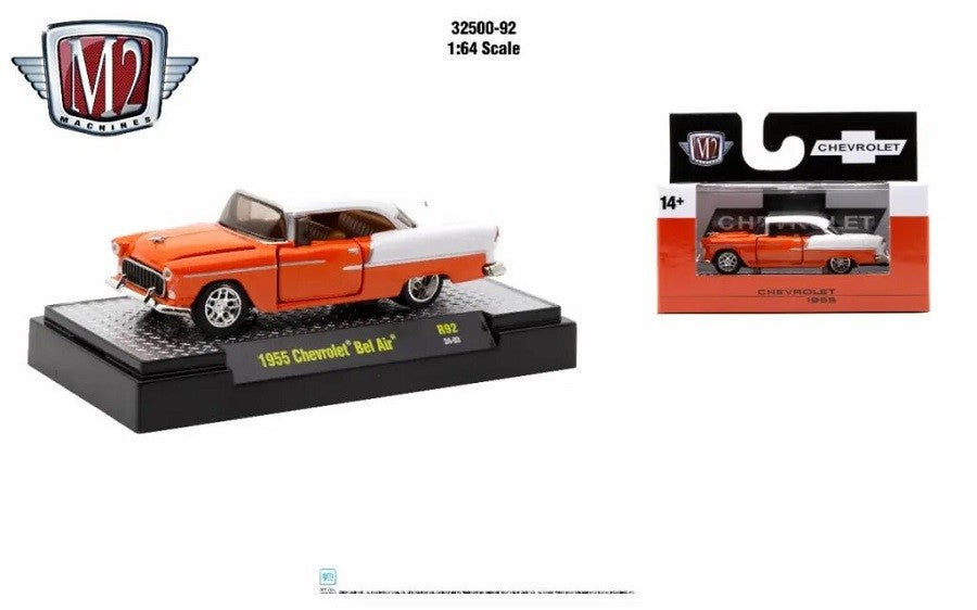 1955 Chevrolet Bel Air - Auto-Thentics Release 92 - M2 Machine - 1:64 - 32500-92 C