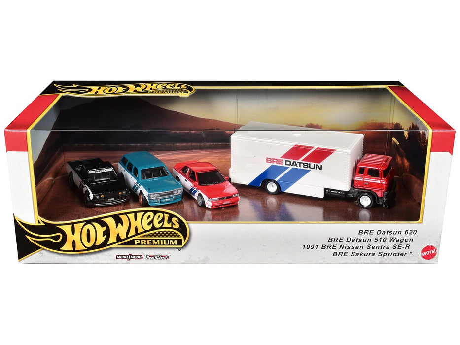 BRE Set of 4 pieces Series Hot Wheels Premium 2024 Series U - GMH39-986U -  Passion Diecast