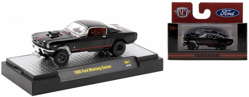 1966 Ford Mustang Gasser - Detroit-Muscle Release 81 - M2 Machine - 1:64 - 32600-81 B