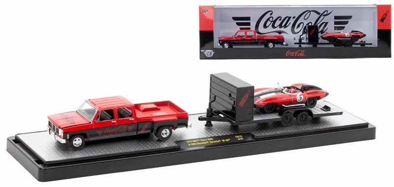 Coca-Cola - 1970 Chevrolet C-60 Day Cab and 1970 Chevrolet C-60 Box Truck  -  M2 1/64 - 56000-TW06 C