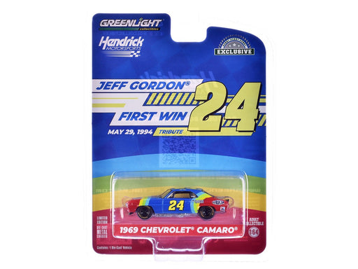 1969 Chevrolet Camaro - Jeff Gordon / Hendrick Motorsports - Charlotte Motor Speedway - 1/64 Greenlight - 30492