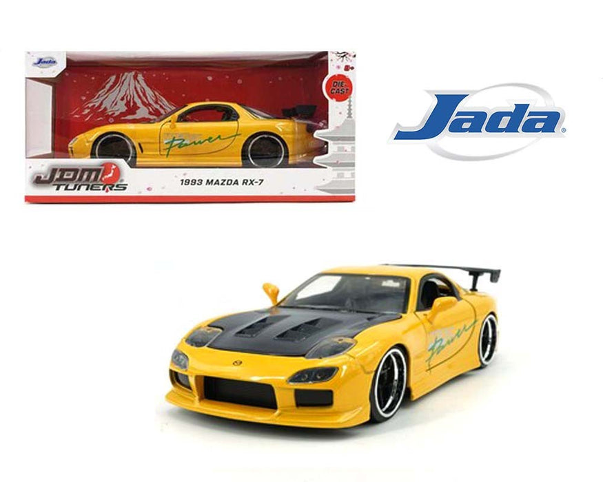 Mazda RX-7 HKS Tuned - Yellow - JDM Tuners - Jada - 1/24 - 35957