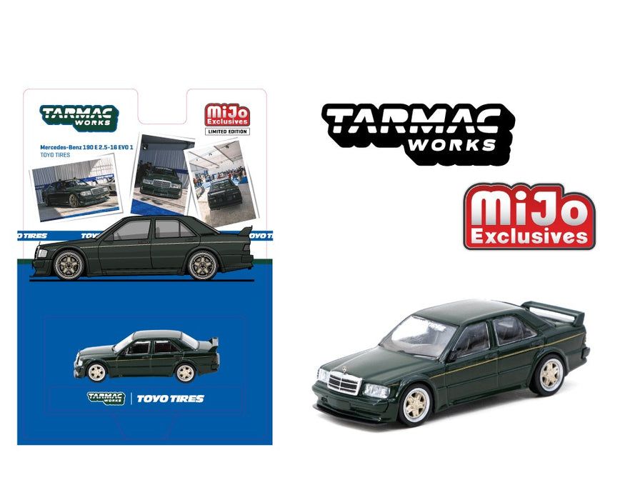 Mercedes-Benz 190 E 2.5-16 EVO 1 TOYO TIRES - Tarmac Works - 1/64 - T64G-057-TOYO
