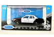 ( Web Only ) 1999 Ford Crown Victoria Police Interceptor - Plain White  Welly 1.43 WE9762CHF-SW