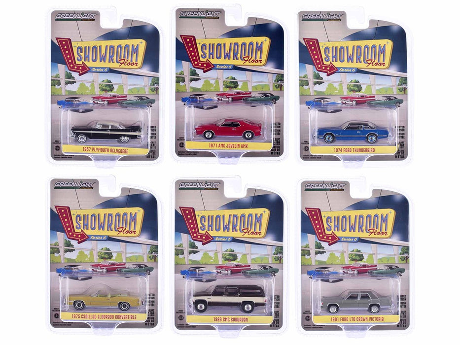 Showroom Floor Series 6 - Assortment - 1/64 Greenlight - 68060 Passion Diecast
