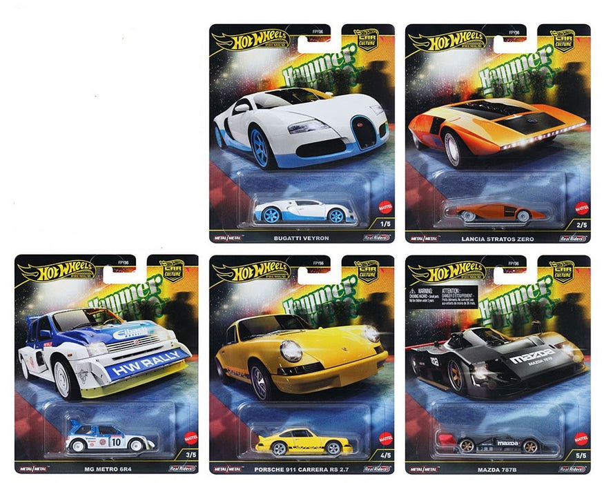 Hot Wheels - Car Culture - 1:64 - 2024 HW Hammer Drop - Release F - Set Of 5 Cars - FPY86-961F -  Passion Diecast
