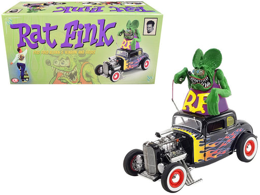1932 FORD BLOWN 5 WINDOW W/ RAT FINK FIGURE - ACME - 1/18 - A1805022 Passion Diecast