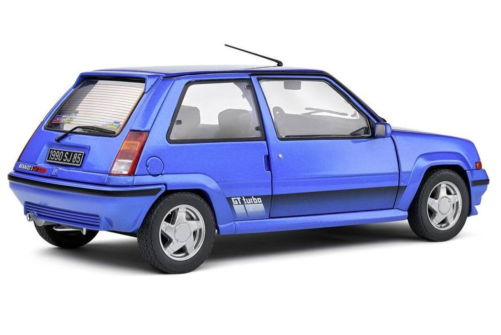 Renault 5 GT Turbo Mk2  Blue - Solido - 1/18 - S1810003 - Passion Diecast 