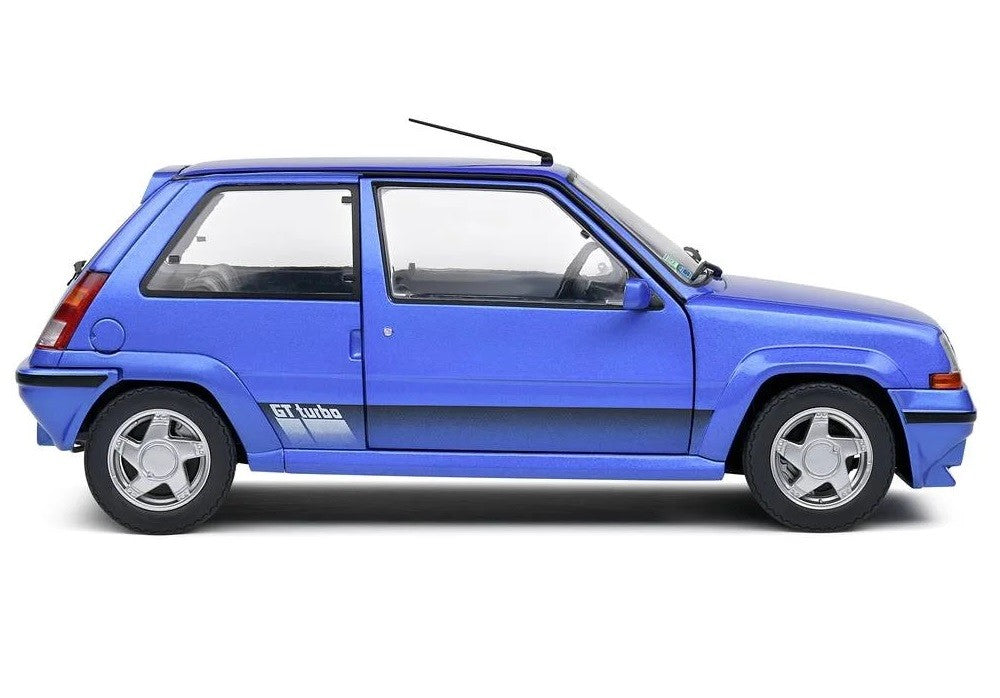 Renault 5 GT Turbo Mk2  Blue - Solido - 1/18 - S1810003 - Passion Diecast 