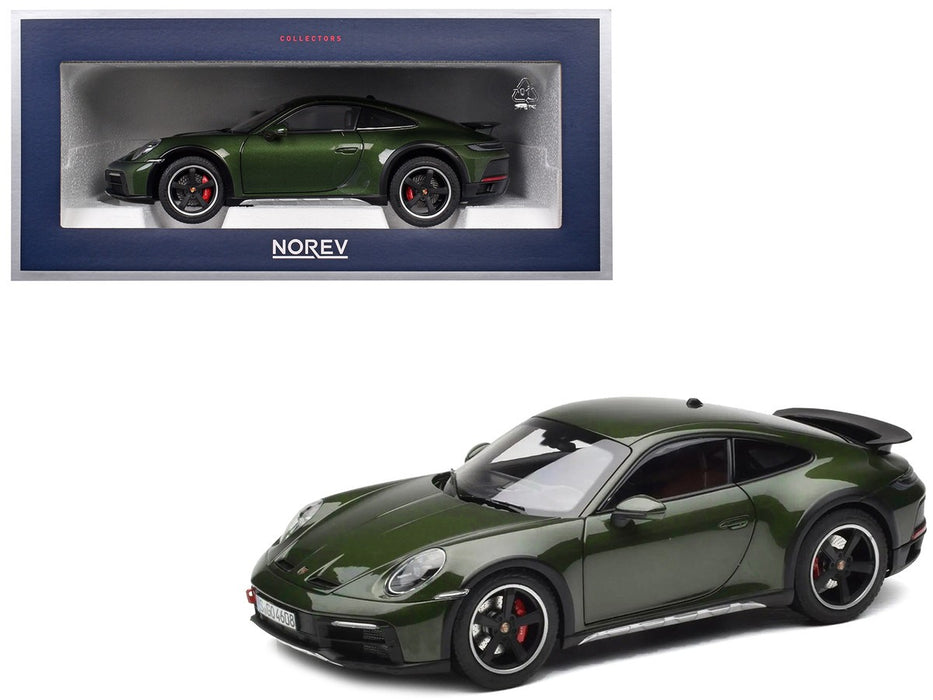 Porsche 911 Dakar 2023 oak green metallic - Norev - 1:18 - 187241 - Passion Diecast