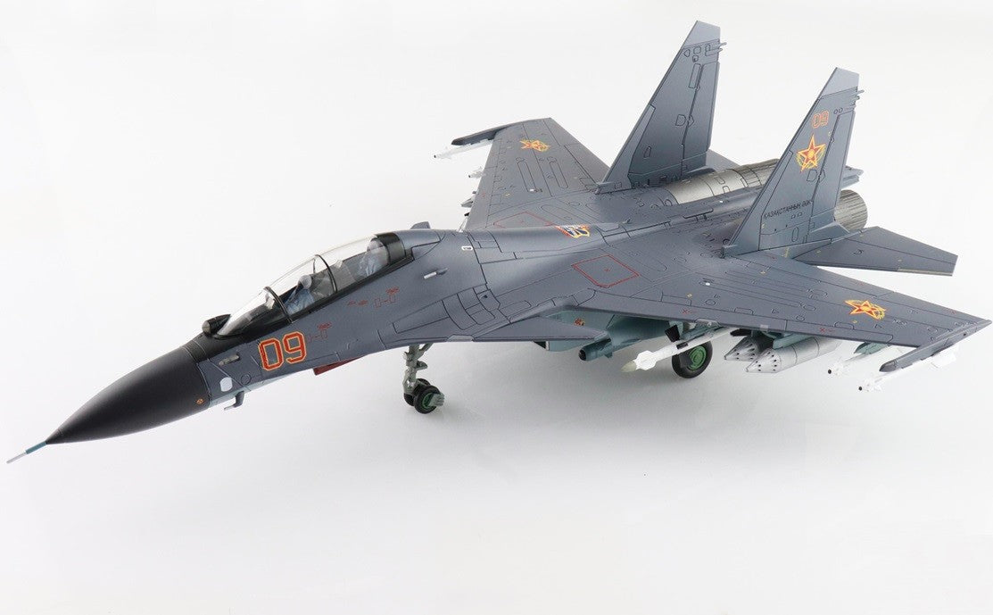Sukhoi Su-30SM Flanker-H / Kazakhstan ADF, Red 09, Kazkhstan, Aviadarts Competition 2019 / Hobby Master 1:72 HA951