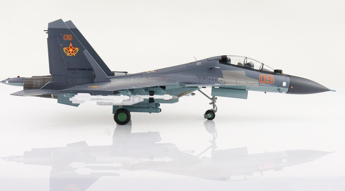 Sukhoi Su-30SM Flanker-H / Kazakhstan ADF, Red 09, Kazkhstan, Aviadarts Competition 2019 / Hobby Master 1:72 HA951