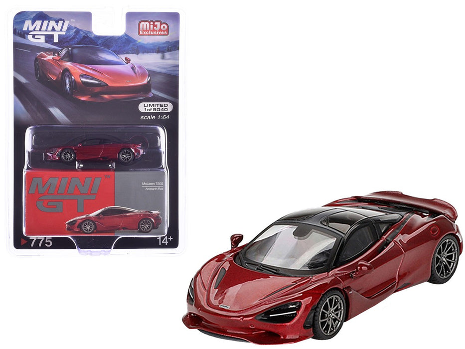 McLaren 750S  Amaranth Red - Mini GT - 1:64 - MGT00775 Passion Diecast