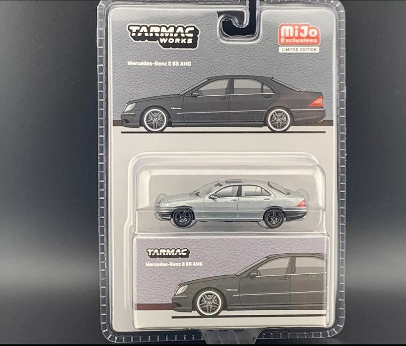 CHASE CAR Mercedes-Benz S65 AMG - Grey - Tarmac Works - 1/64 - T64G-072-GYGR