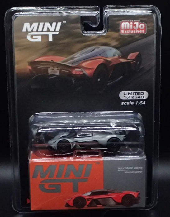 CHASE CAR Aston Martin Valkyrie Maximum Orange - Mini GT - 1:64 - MGT00678GR