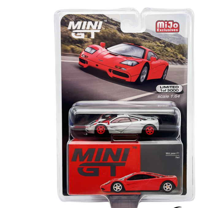CHASE CAR McLaren F1 Red - Mini GT - 1:64 - MGT00654GR Passion Diecast
