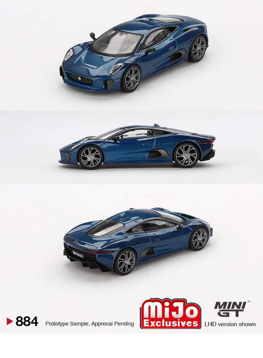 Jaguar C-X75 - Blue - Mini GT - 1:64 - MGT00884 Passion Diecast
