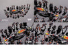 Oracle Red Bull Racing RB19 No.11 Sergio Pérez 2023 F1 Japanese Grand Prix Pit Crew Set - Mini GT - 1/64 - MGTS0015